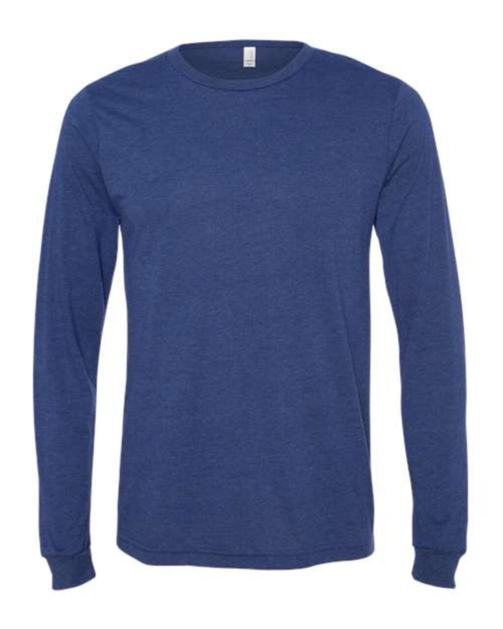 BELLA + CANVAS® Triblend Crewneck Long Sleeve T-shirt for Men